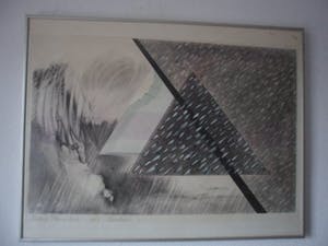 Anton Staartjes - Gemende techniek op papier, titel, "Driehoek 1". kopen? Bied vanaf 20!