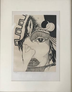 Jef van Tuerenhout - Mooie ets - 1979 - 53/60 kopen? Bied vanaf 95!