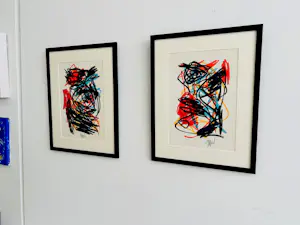 Karel Appel - Der Spiegel II ( KÖln, 1962) met nieuwe lijst! kopen? Bied vanaf 725!