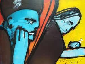 Herman Brood - Oh god oh god verkocht voor € 5500!