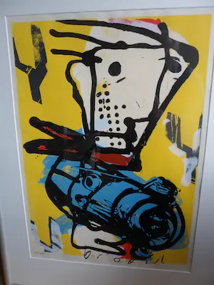 Herman Brood - Zeefdruk, titel, "Lucky Luke ” kopen? Bied vanaf 375!
