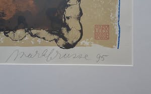Mark Brusse - Laatste keer: Groot: "Zonder Titel". Ingelijste Zeefdruk kopen? Bied vanaf 45!