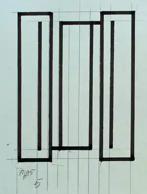 Siep van den Berg - # HELDERE TEKENING # 1995, mint verkauft für € 59!
