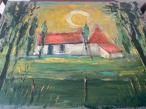 Nico Huppes - Boederij in de avond, te Vlaanderen kopen? Bied vanaf 1!