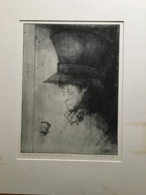 Dirkje Kuik - Lezende man ( portret van Jo) kopen? Bied vanaf 65!