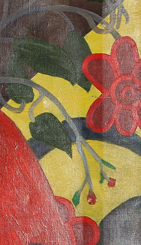 Cor van Domburg - Acrylverf en vernis op doek - Zonder titel kopen? Bied vanaf 13!