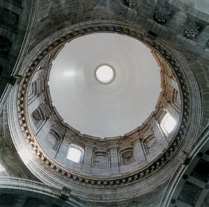 Jan Dibbets - c print: Ten Cupolas: Montepulciano, San Biagio (nette lijst!) kopen? Bied vanaf 995!