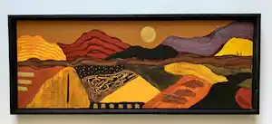 Ronald Boonacker - Route du Soleil VII, Limited edition, Acryl *CERTIFICAAT van echtheid verkauft für € 195!