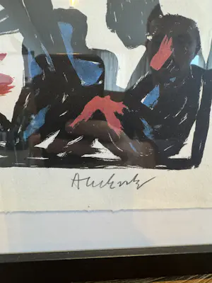 Pierre Alechinsky - Kleurenlitho - oplage 99 ex. kopen? Bied vanaf 1200!