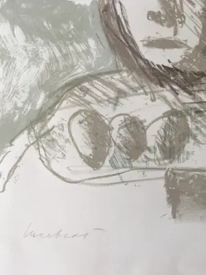 AcheterLucebert - litho ‘Hoofd’ - gesigneerd.? Enchérissez de 40!