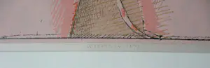 Co Westerik - Ingelijste zeefdruk: geboorte I - 1979 (kleine oplage van 18 stuks!) kopen? Bied vanaf 250!