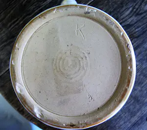 Walburga Külz - "Gelbe Kanne mit Deckel" Keramik Unikat kopen? Bied vanaf 240!
