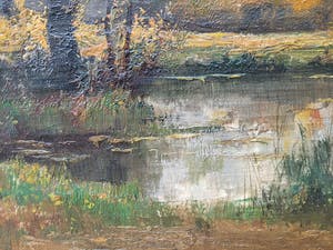 Arnout van Gilst - Boslandschap kopen? Bied vanaf 75!