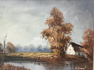 Henner Knauf - Huisje aan waterkant. kopen? Bied vanaf 1!