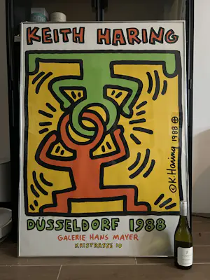 Keith Haring - Düsseldorf 1988 Galerie Hans Mayer kopen? Bied vanaf 250!