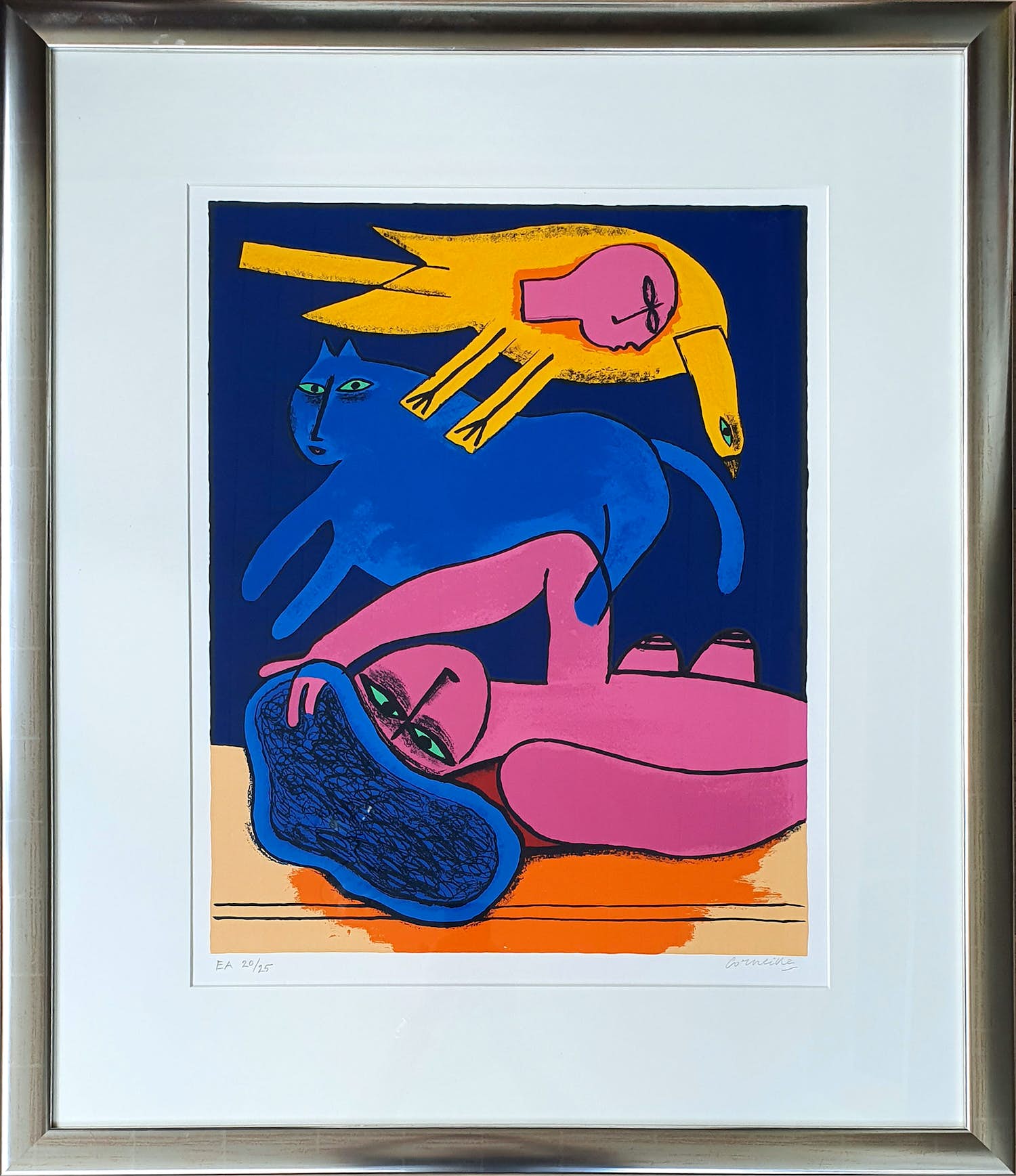 Corneille - Litho van Corneille: 'Aurora' - nieuw ingelijst! kopen? Bied vanaf 395!