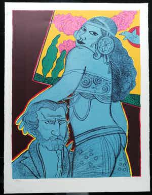 Corneille - Lithografie 'Aida' verkocht voor € 1!