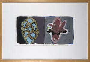 Piet Warffemius - Gemengde techniek op papier, Zonder titel - Ingelijst kopen? Bied vanaf 1!