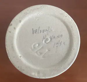 Keramiekfabriek Velsen - Art Deco vaas - KTP Velsen - 175 - Gemerkt - Kennemerland potterij kopen? Bied vanaf 40!