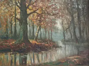 Aris Knikker - Herfstgezicht kopen? Bied vanaf 200!