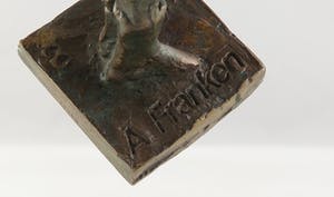 Anita Franken - Bronzen beeld, De Wadloopster kopen? Bied vanaf 150!