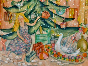 Francoise Deberdt - La fille et le canard kopen? Bied vanaf 20!