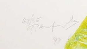 Pieter Defesche - Litho op papier, Zonder titel - Groot kopen? Bied vanaf 30!