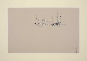 Melle Oldeboerrigter - Inkttekening op papier, z.t. Abstracte voorstelling kopen? Bied vanaf 80!