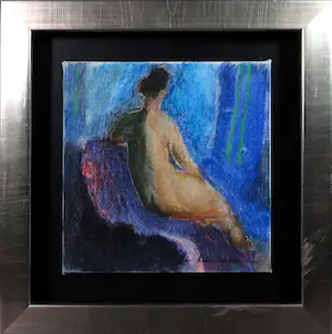 Jan Peter van Opheusden - Acryl op doek, Vrouwelijk naakt - Ingelijst kaufen? Bieten Sie von 150!