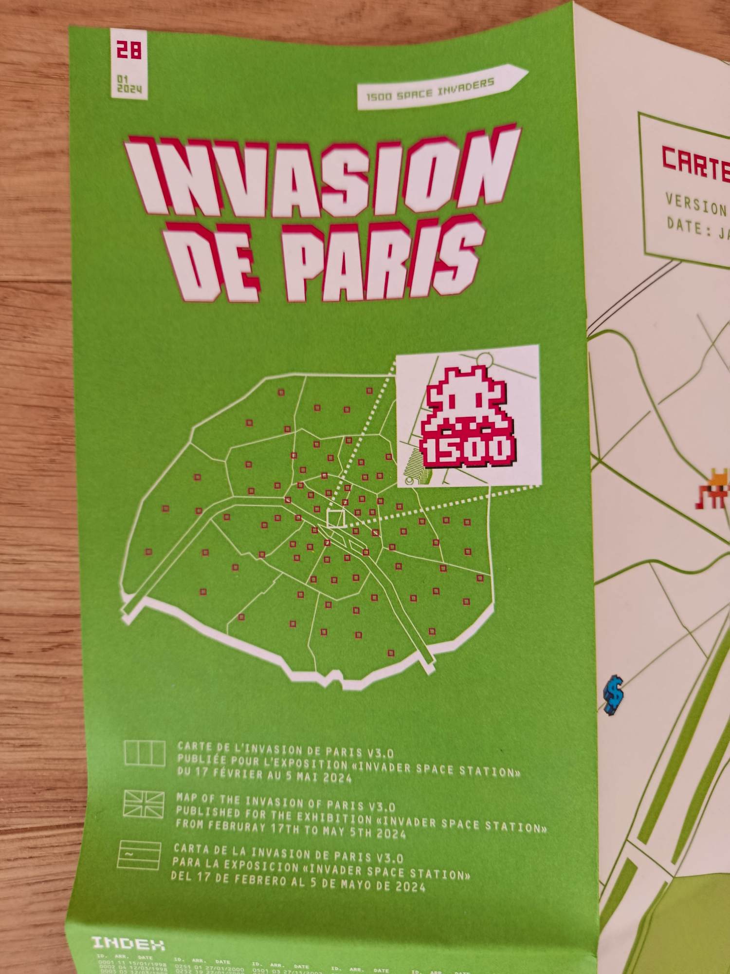 Invader - Invasion de Paris n°28 kopen? Bied vanaf 60!