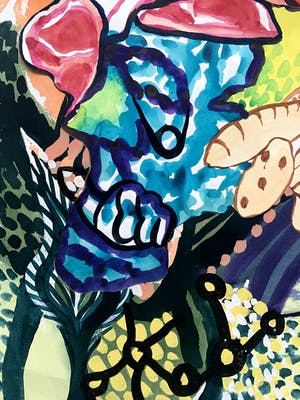 Thomas van der Linden - Collage op papier | 'The Shifting of Horizons' | 1989 kopen? Bied vanaf 250!