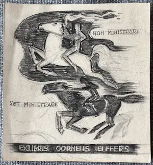 Pieter den Besten - Ex Libris ontwerp Cornelis Elffers kaufen? Bieten Sie von 20!
