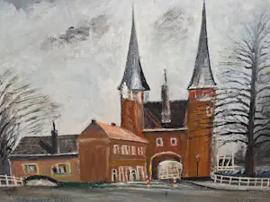 Ad Kikkert - Oostpoort Delft 1981 kopen? Bied vanaf 85!