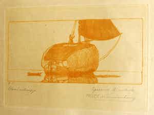 Wijnand Otto Jan Nieuwenkamp - Hooischeepje verkocht voor € 25!