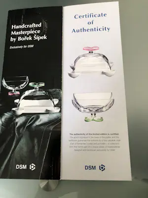 Borek Sipek - handgemaakte glassculptuur. kopen? Bied vanaf 75!