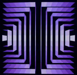 Jean Pierre Yvaral - zeefdruk: abstract verkauft für € 150!
