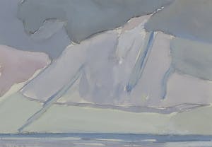 Paul Overhaus - Gouache op papier, Zeegezicht kopen? Bied vanaf 40!