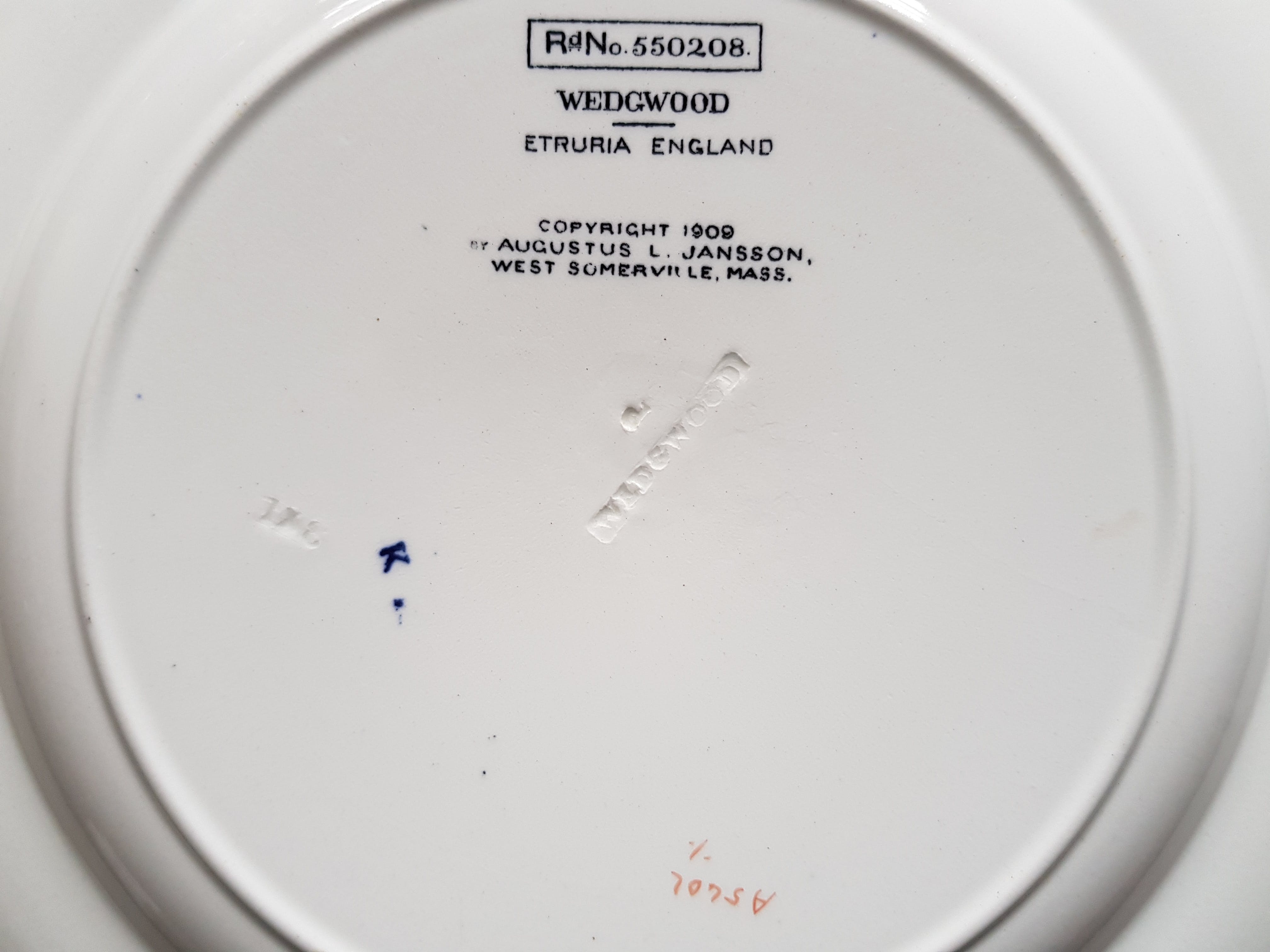 Wedgwood - King of Clubs Playing Cards Plate - Augustus L. Jansson 1909 kopen? Bied vanaf 1!