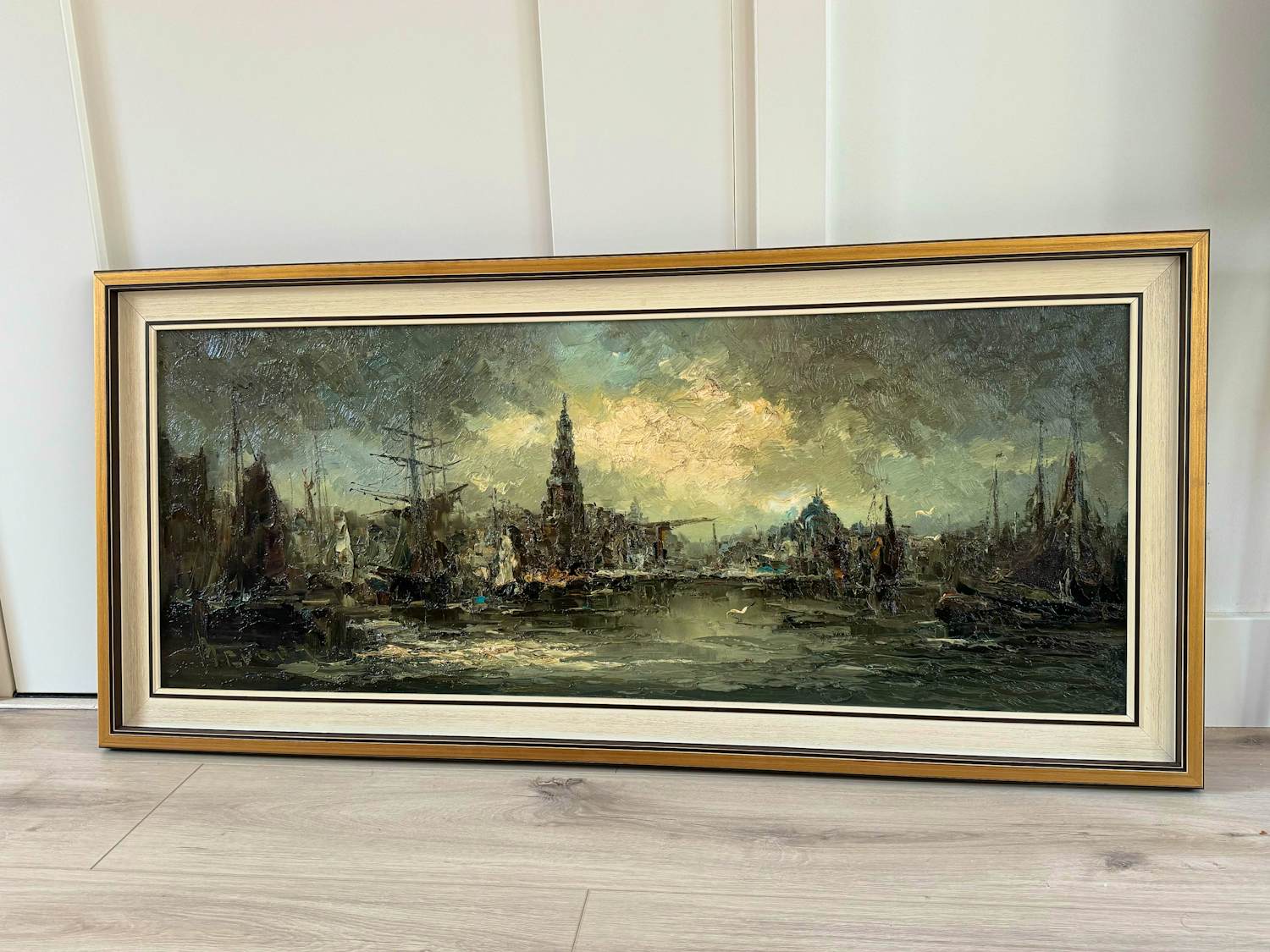 Jan Bevort - havengezicht verkocht voor € 500!