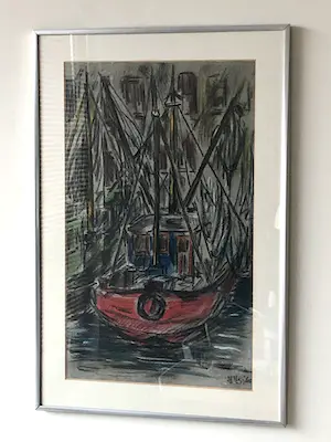 Niet of onleesbaar gesigneerd - Havengezicht (+bonus) kopen? Bied vanaf 1!