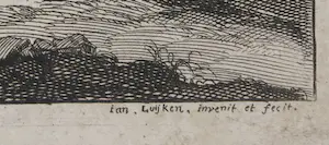 Jan Luyken - Kopergravure, De Slagh by Turnhout in de Jaere MDXCVII kopen? Bied vanaf 35!