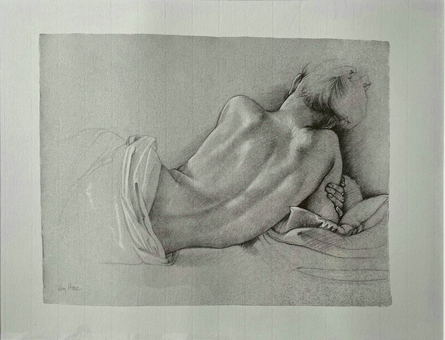 Francine van Hove - Vrouw liggend rugzijde kopen? Bied vanaf 35!
