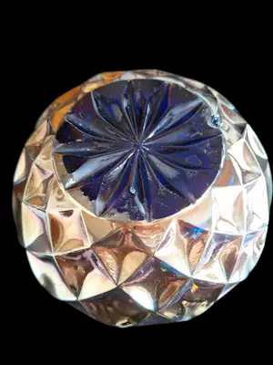 Eda Glasbruk - Schaal in Carnival glas kopen? Bied vanaf 45!