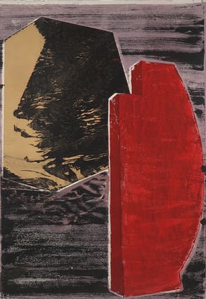 Els de Gruijter - Monotype, Mex Stèle I - Ingelijst (Groot) kopen? Bied vanaf 1!