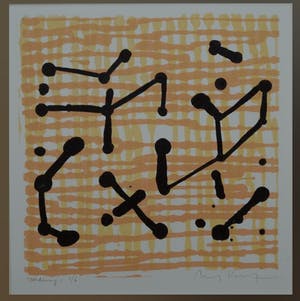 Marijke Verhoef - Onderweg - lithografie - in passpartout kopen? Bied vanaf 1!