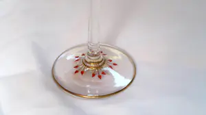 Theresienthal Crystal Factory - Glazen Jugendstil karaf met 6 likeurglaasjes kopen? Bied vanaf 1000!