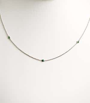 0.31ct Emerald Necklace verkocht voor € 190!
