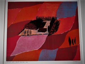 Henriette Boerendans - studeerde aan de Kunst Acad. Den Haag. Specialiseerde zich in houtsnedes. kopen? Bied vanaf 30!