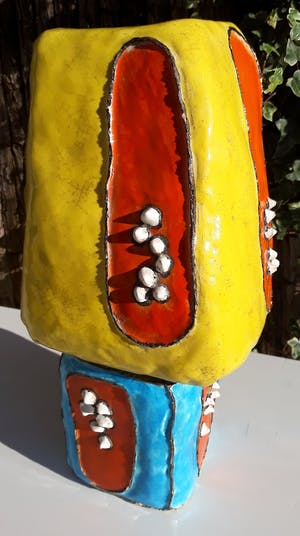 Maggi Giles - Paddenstoel, keramiek (best groot & zwaar) kopen? Bied vanaf 1!