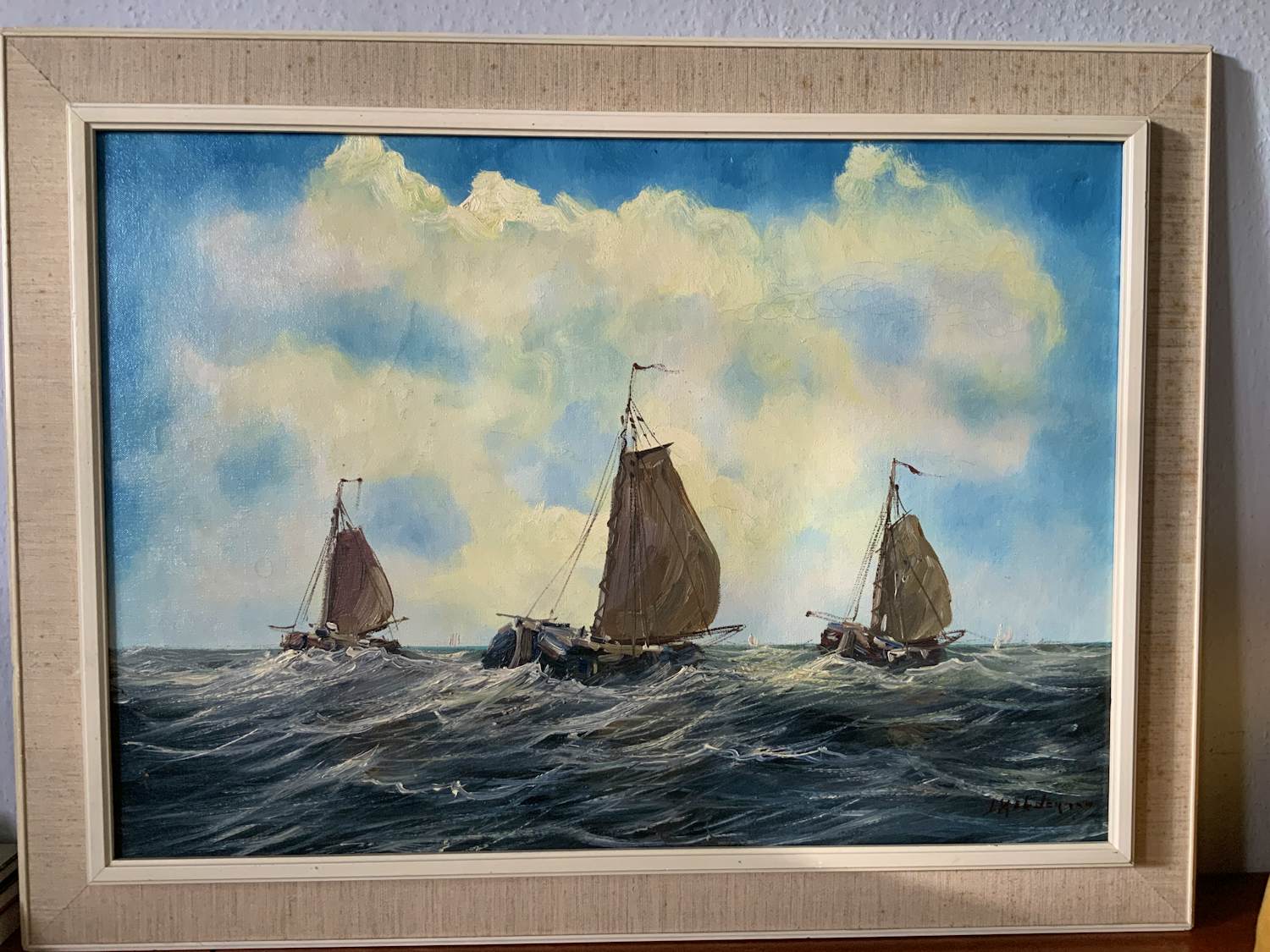 Jan Kelderman - Zeegezicht kopen? Bied vanaf 30!